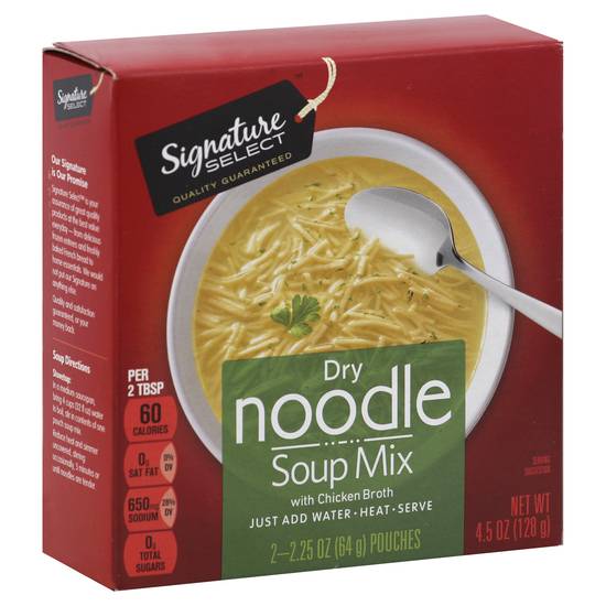 Signature Select Broth Mix Noodle Chicken (2 ct)