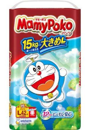 マミーポコパンツ ドラえもん オムツ - L (42 入)