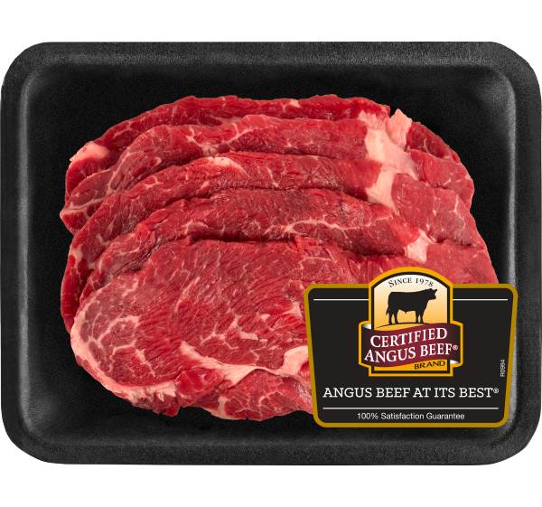 Certified Angus Beef® Chuck Steak, Thin Sliced for Carne Asada