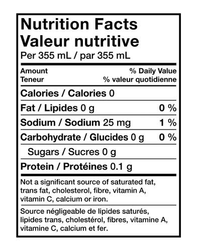 Pepsi boisson gazeuse zéro sucre - zero sugar soft drink (12 pièces, 355 ml)