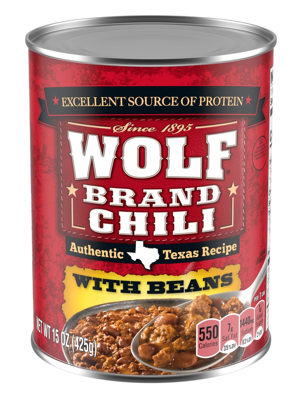 Wolf Chili With Beans (15 oz)