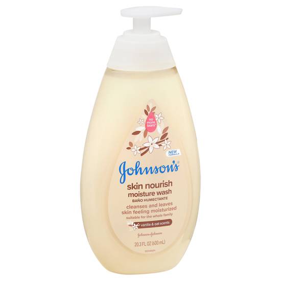 Johnson's Skin Nourish Vanilla & Oat Moisture Wash