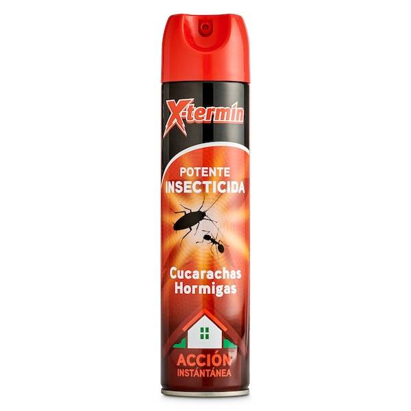 Insecticida cucarachas y hormigas Xtermin spray 400 ml