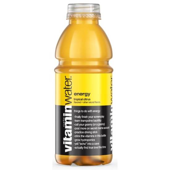 Vitamin Water Energy Tropical Citrus 20z