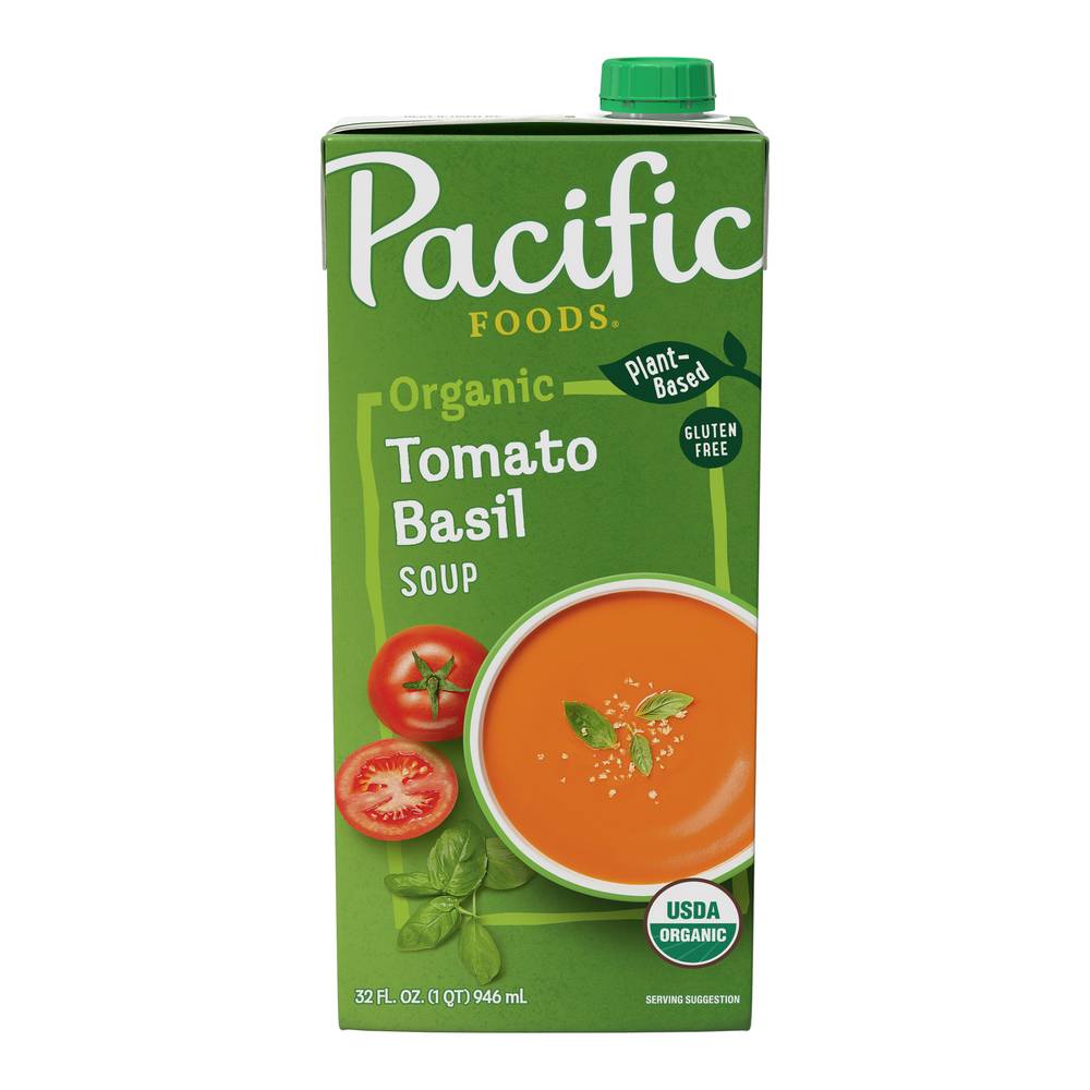 Pacific Foods Organic Creamy Tomato Basil Soup (32 fl oz)