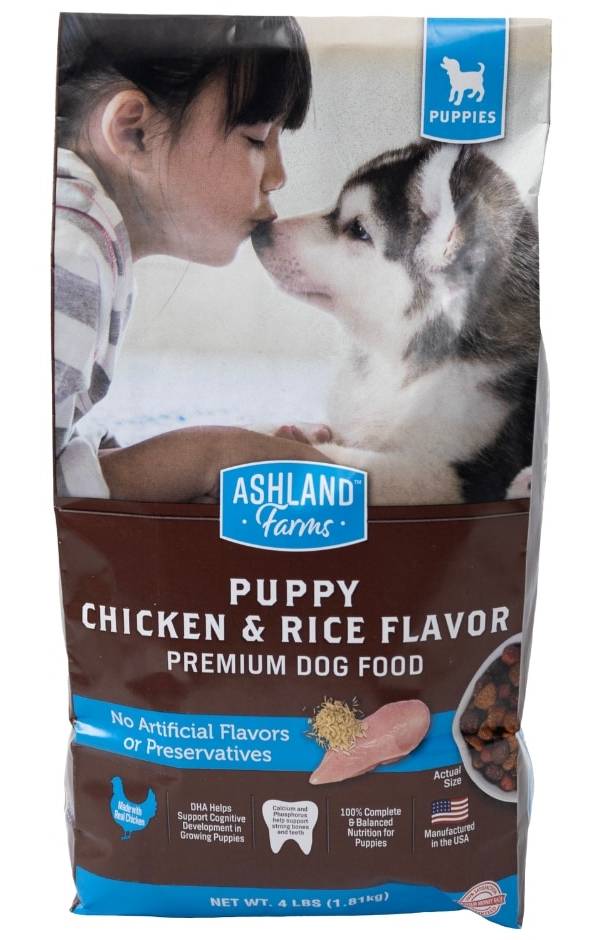 Ashland Farms Chicken Rice Puppy Food (4 lbs)