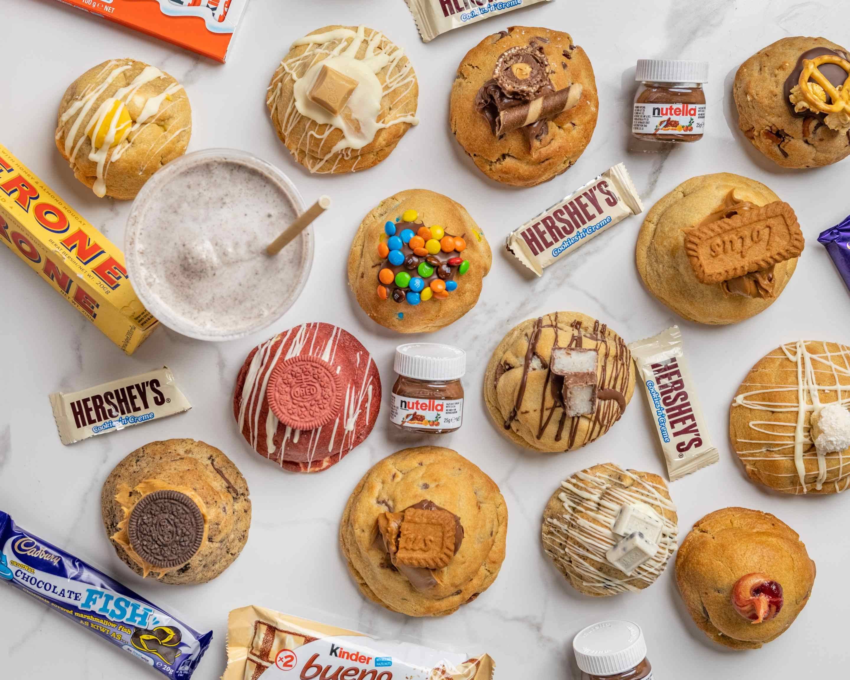 The Cookie Dough Co (Doncaster) Restaurant Menu Takeout in Melbourne