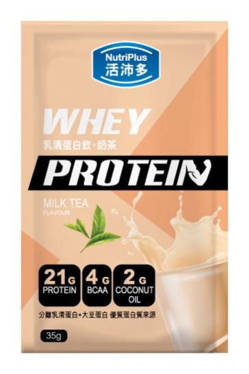 活沛多 乳清蛋白飲35g-奶茶風味