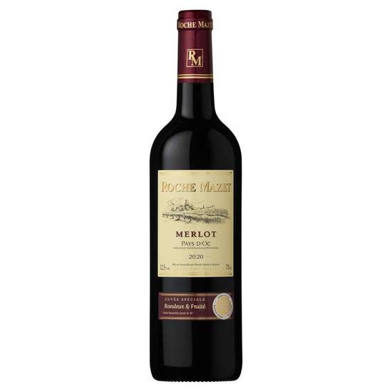 Roche Mazet Vin de pays d'Oc IGP, rouge 75cl.
