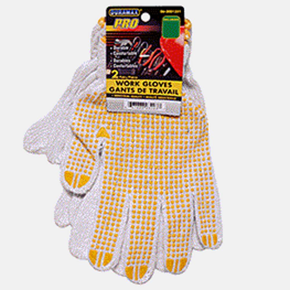Knit Work Gloves 2PR