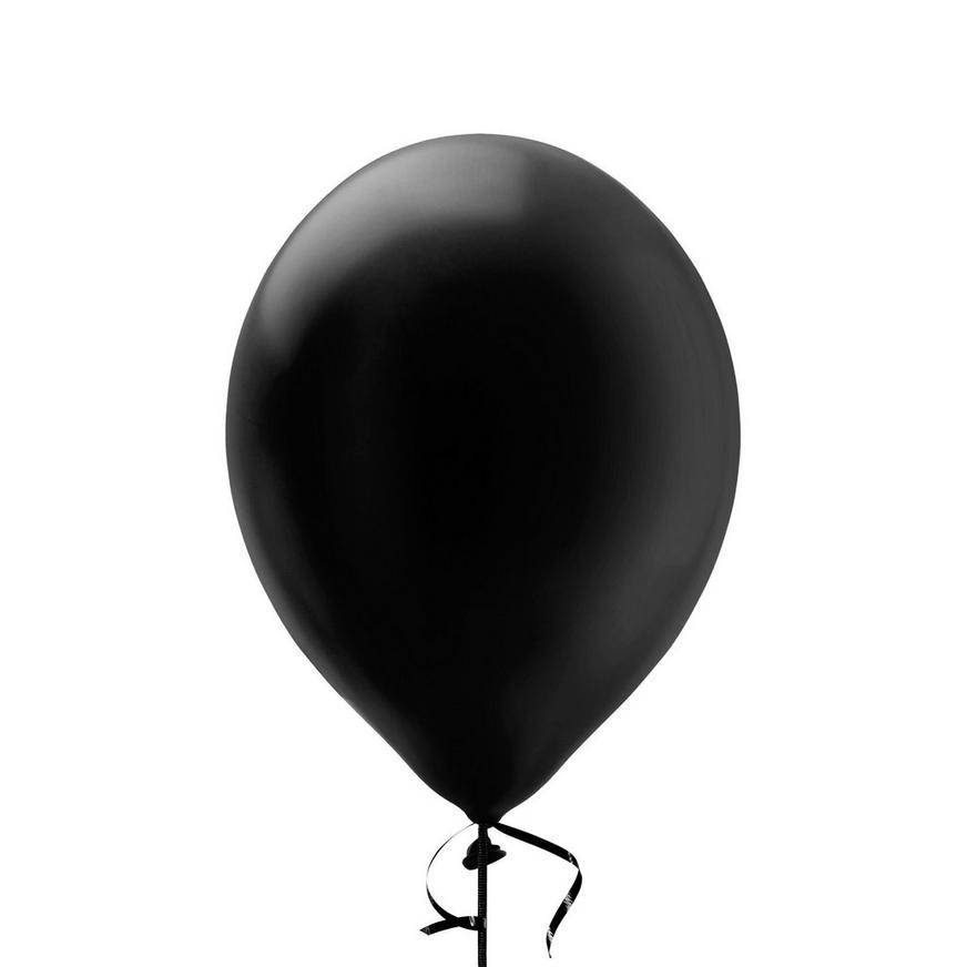 Uninflated 1ct, 12in, Black Pearl Balloon