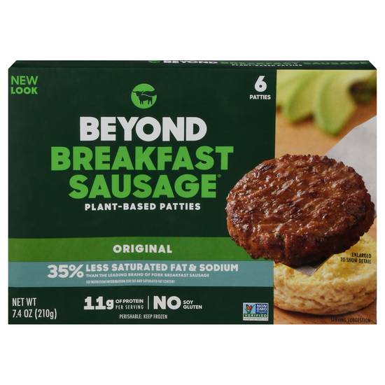 Beyond Breakfast Sausage Plant-Based Patties