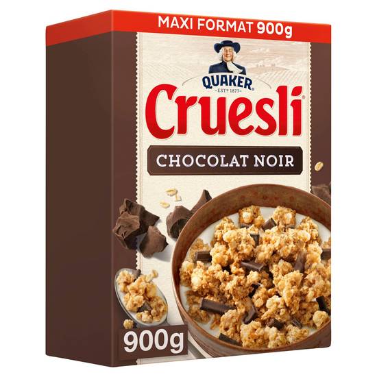 Quaker - Cruesli chocolat noir maxi format