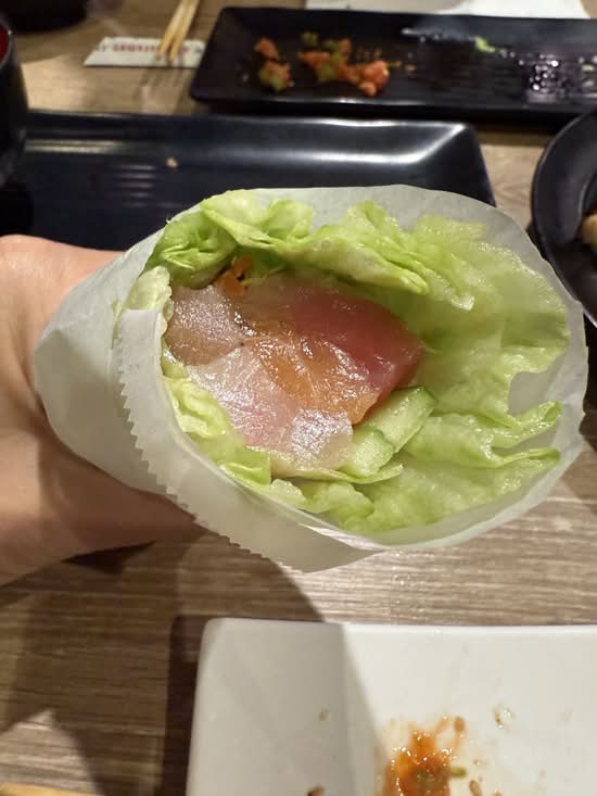 Squat Fish Lettuce Wrap