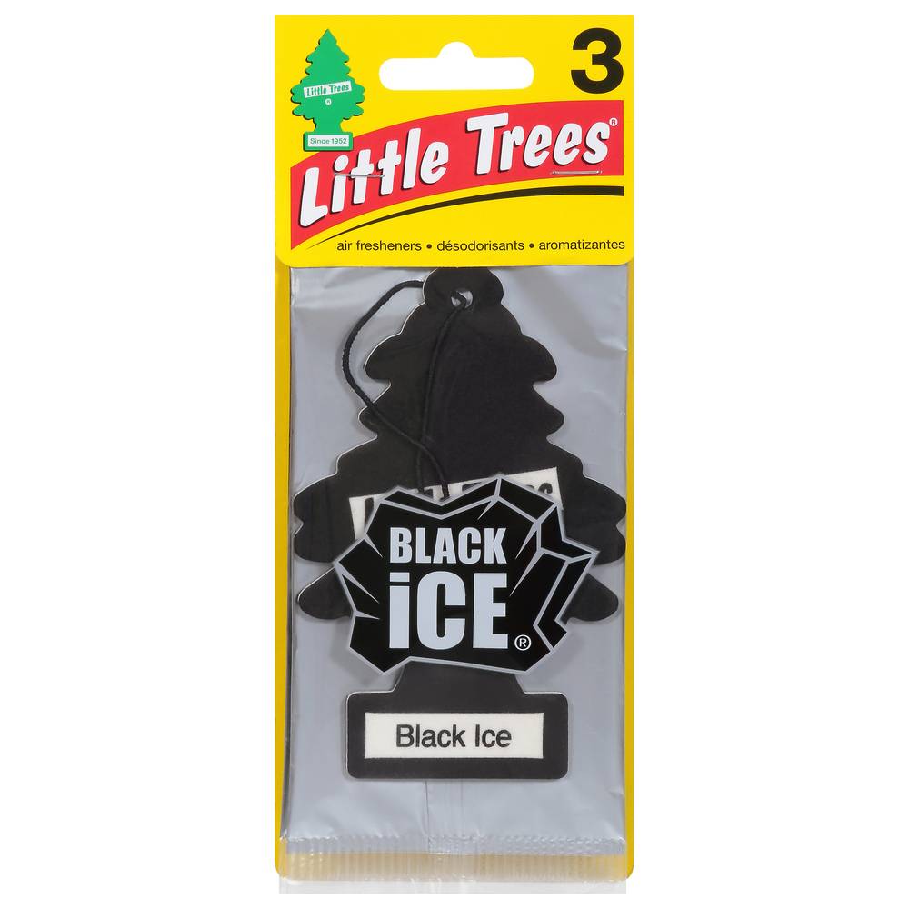 Little Trees Black Ice Air Fresheners (1.6 oz)