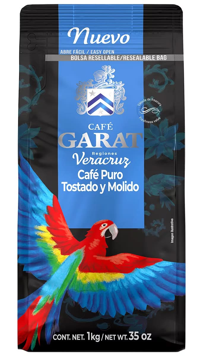 Garat · Café tostado y molido 100 % grano de veracruz (1 kg)