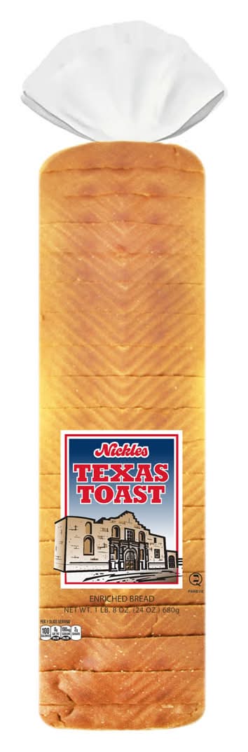 Nickles Texas Toast White Bread (24 oz)