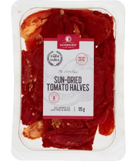 Sandhurst Family Collection Sundried Tomatoes (125g)