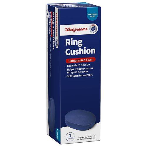 Walgreens Foam Ring Cushion, Pillow For Tailbone - 1.0 ea