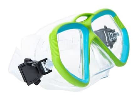 Youth Swimming Mask Blue/Green