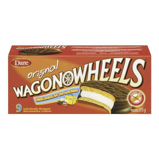 Dare biscuits à la guimauve original (315 g) - original wagon wheels (9 x 35 g)