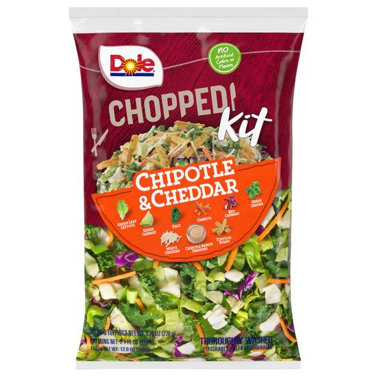 Dole Chipotle & Cheddar Chopped Salad Kit