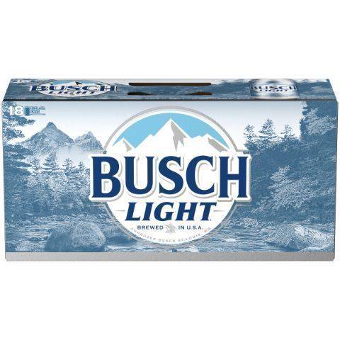 Busch Light Beer 18 Pack 12oz Can