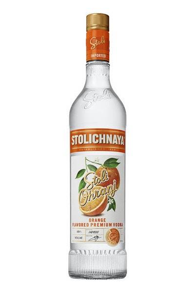 Stolichnaya Premium Vodka (750 ml) (orange)