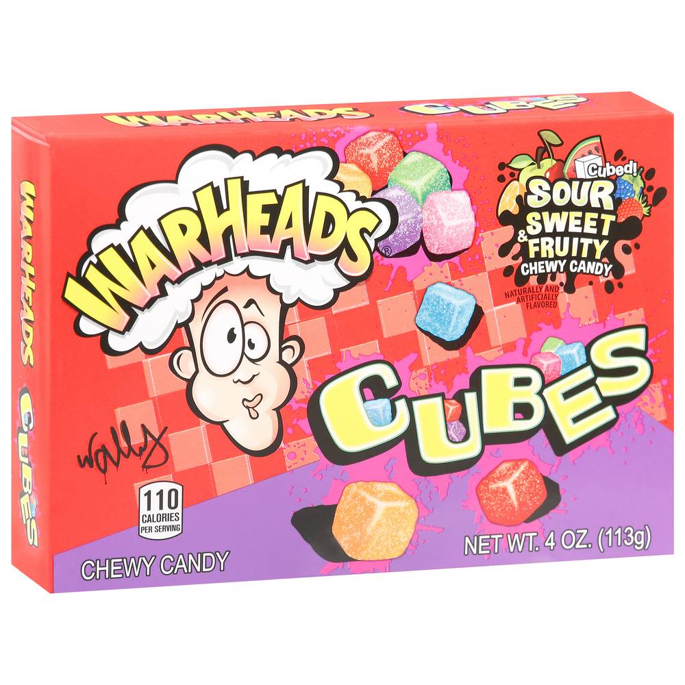 Warheads Chewy Cubes (4 oz)