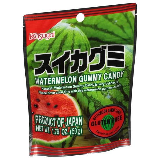Kasugai Watermelon Gummy Candy (1.8 oz)