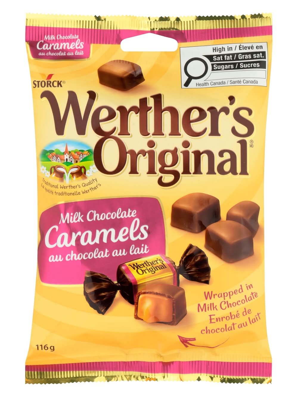 Werther's Original Milk Chocolate Caramels (116 g)