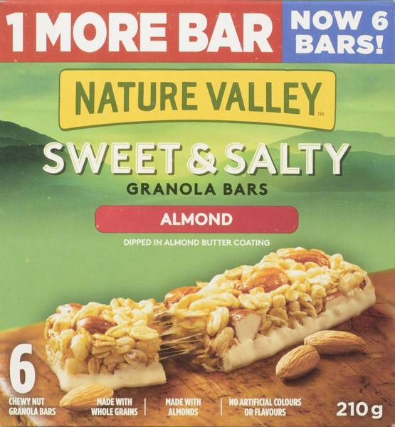 Nature Valley Sweet & Salty Almond Granola Bars (210 g, 6 ct)