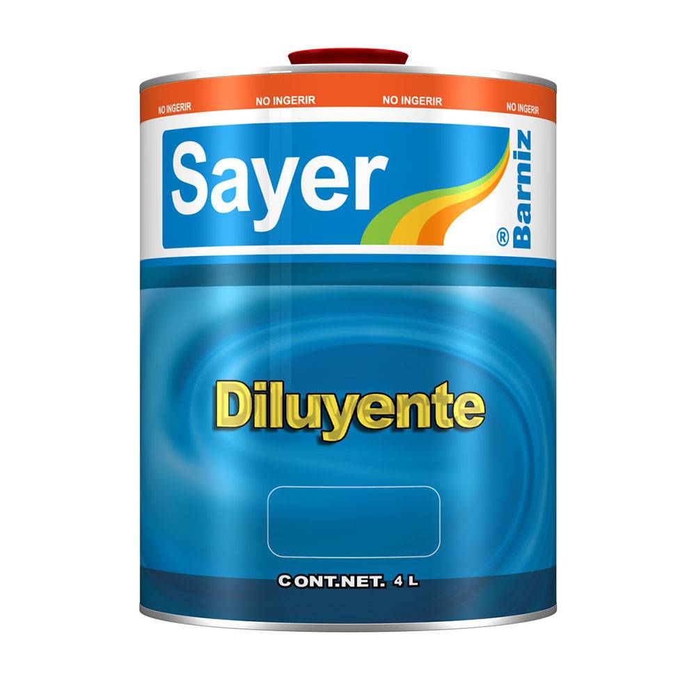 Sayer lack solvente para nitrolack d-8000 (bote 4 l)