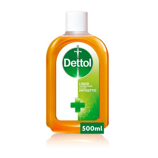 Dettol Original Liquid Antiseptic Disinfectant for First Aid 500ml