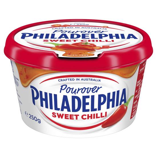 Philadelphia Cream Cheese Sweet Chilli Pourovers 250g