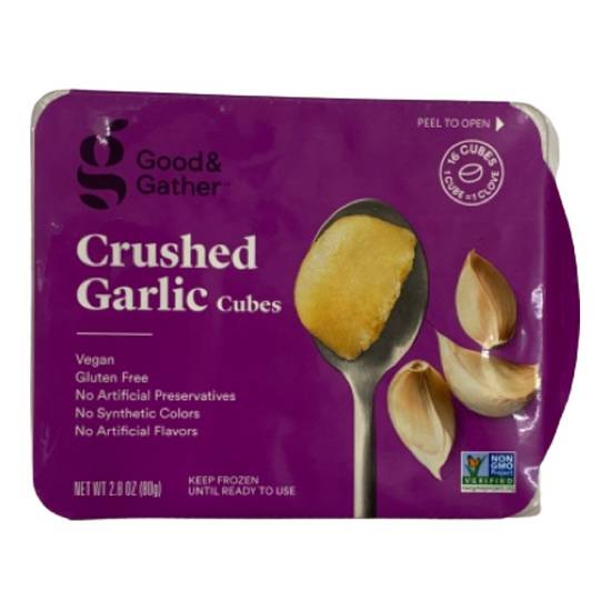 Good & Gather Crushed Garlic Cubes
