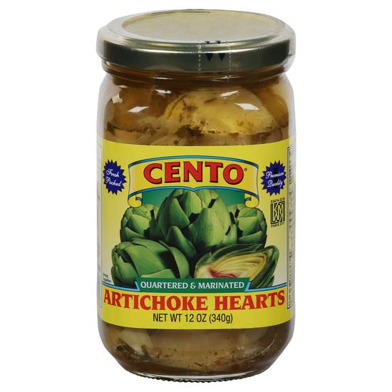 Cento Quartered Marinated Artichoke Hearts