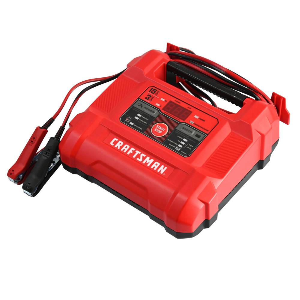 CRAFTSMAN 15-Amp 12-Volt Car Battery Jump Starter with Digital Display | CMXCESM162