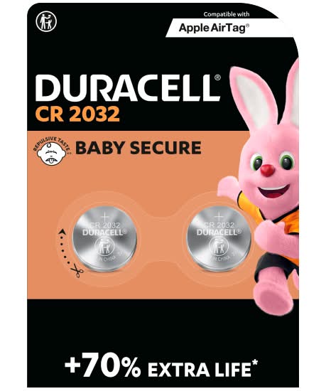Duracell Specialty 2032 3v Lithium Coin Battery (2 pack)