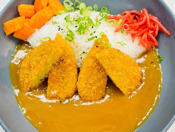 Pumpkin Katsu with Rice