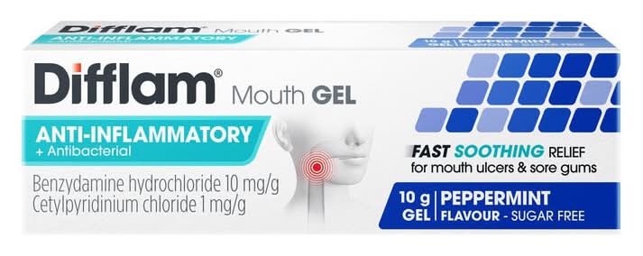 Difflam Mouth Gel 10g