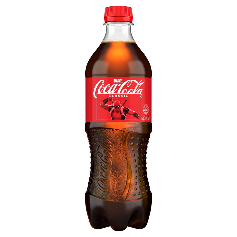 Coca-Cola Classic Soft Drink (600mL)