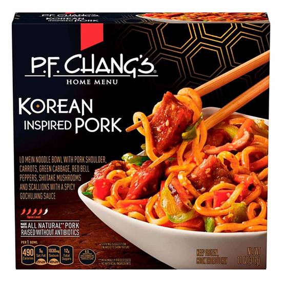 P.f. chang's fideos koreanos cerdo