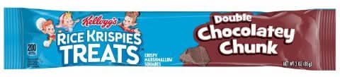 Kelloggs Rice Krispies Treats Marshmallow Squares, Double Chocolatey Chunk (3 oz)