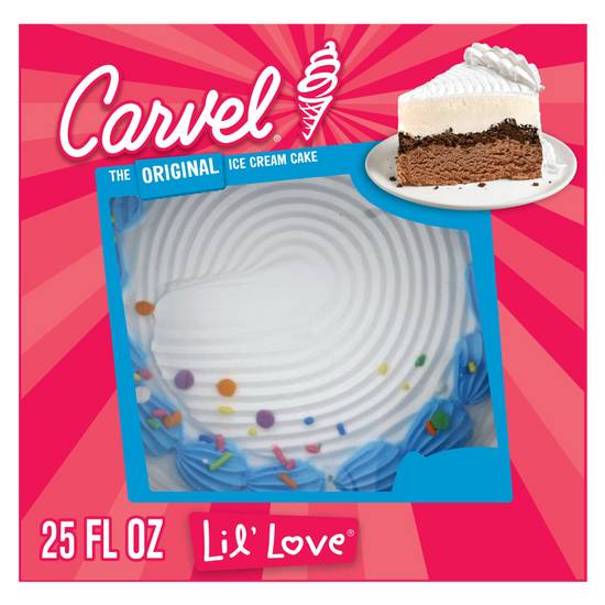 Carvel Ice Cream Cake Chocolate and Vanilla Ice Cream 5 inches 25oz