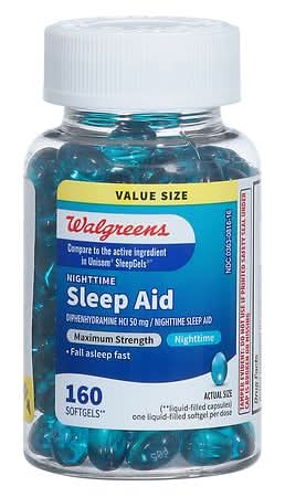 Walgreens Wal-Som Nighttime Sleep Aid Softgels (32 ct)