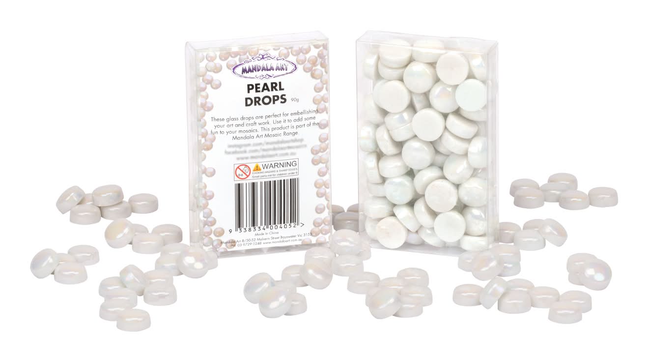 Mandala Art Mosaic Pearl Drops