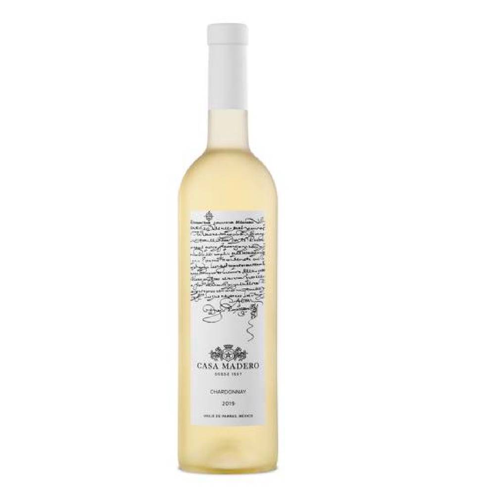 Casa madero vino blanco chardonnay (750 ml)