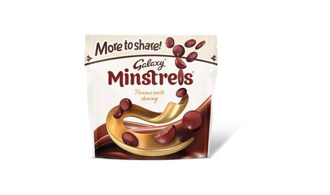 Galaxy Minstrels Chocolate More to Share Pouch Bag 240g