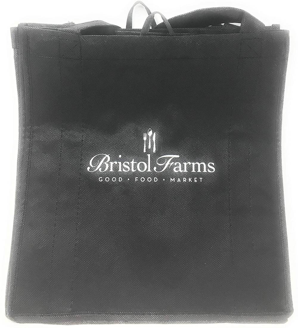 Bristol Farms Reusable Bag, Black